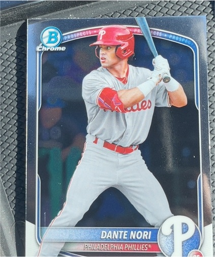 2025 Bowman Draft Chrome #BDC-33 Dante Nori — front