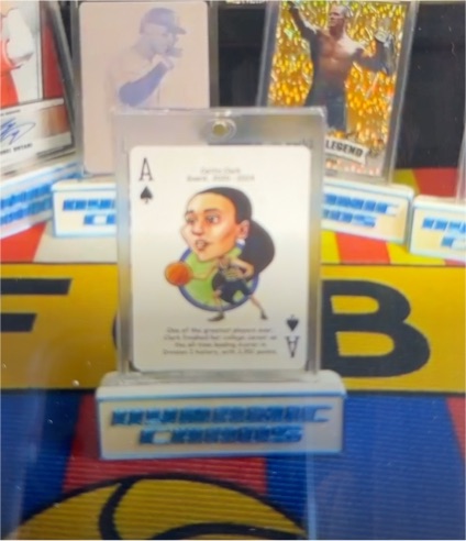 2024 Hero Decks Ace of Spades Caitlin Clark — front