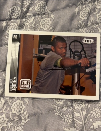 2012 Sage Hit #50 LaMichael James — front