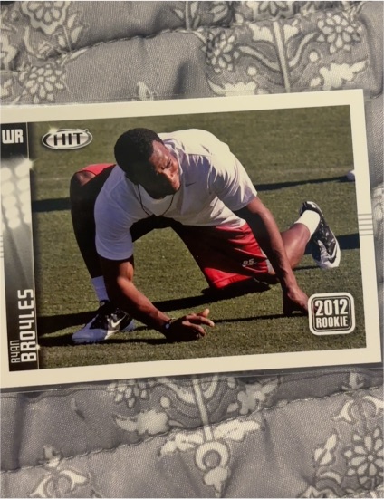 2012 Sage Hit #67 Ryan Broyles — front