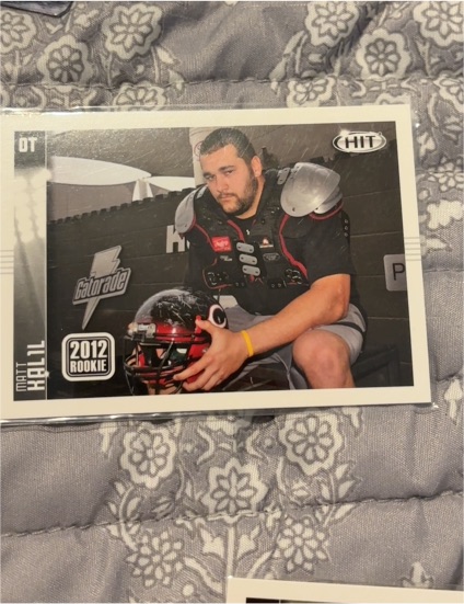 2012 Sage Hit #45 Matt Kalil — front
