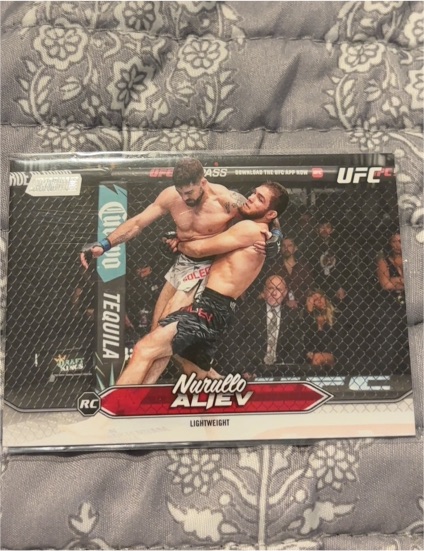 2025 Topps Stadium Club UFC #87 Nurullo Aliev — front