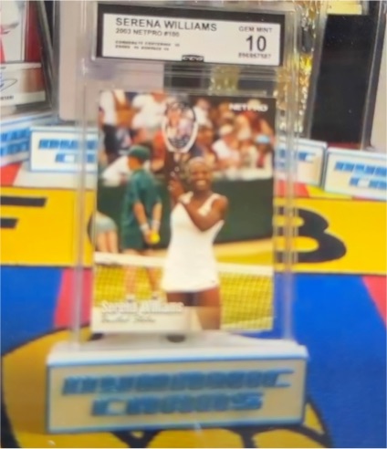 2003 Netpro #100 Serena Williams — front