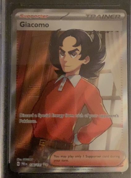 2024 Pokémon SV: Prismatic Evolutions #138/131 Giacomo — front