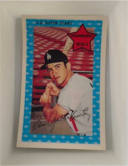 1971 Kellogg's 3-D Super Stars #56 Billy Grabarkewitz — front