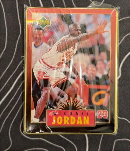 1996 Upper Deck #4 Michael Jordan — front
