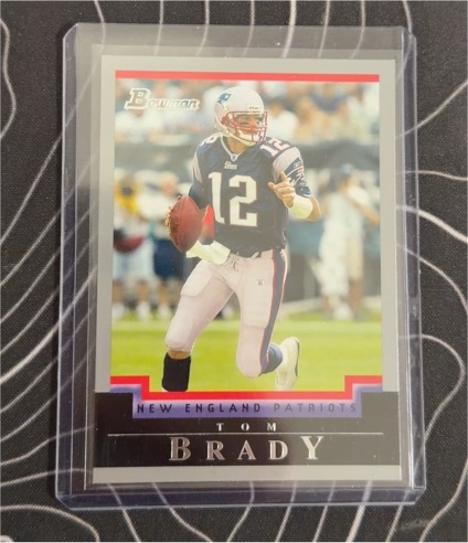 2004 Bowman #106 Tom Brady — front