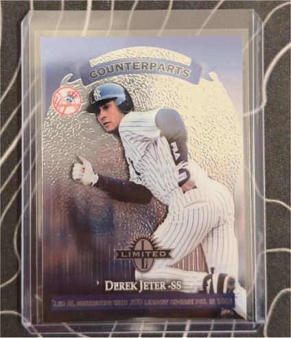 1997 Donruss Limited Counterparts #22 Derek Jeter / Lou Collier — front