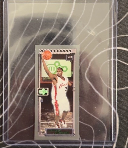 2003-04 Topps Rookie Matrix Mini #111 LeBron James — front