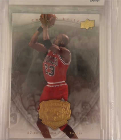 2009-10 Upper Deck MJ Legacy Collection Gold #73 Michael Jordan — front