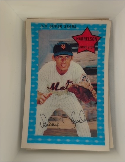 1971 Kellogg's 3-D Super Stars #66 Bud Harrelson — front