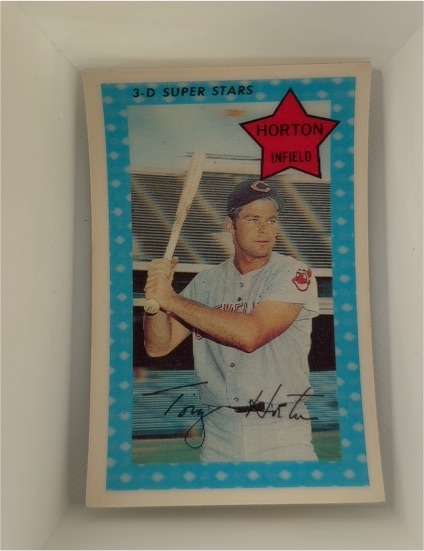 1971 Kellogg's 3-D Super Stars #36 Tony Horton — front