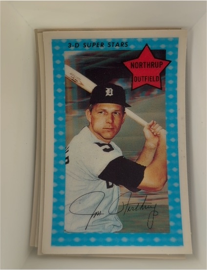 1971 Kellogg's 3-D Super Stars #63 Jim Northrup — front