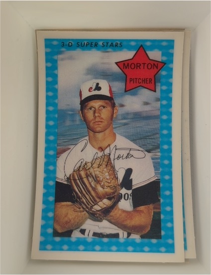 1971 Kellogg's 3-D Super Stars #23 Carl Morton — front