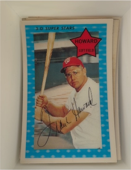 1971 Kellogg's 3-D Super Stars Frank Howard — front