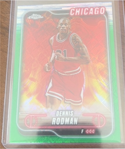 2024-25 Topps Chrome #95 Dennis Rodman — front