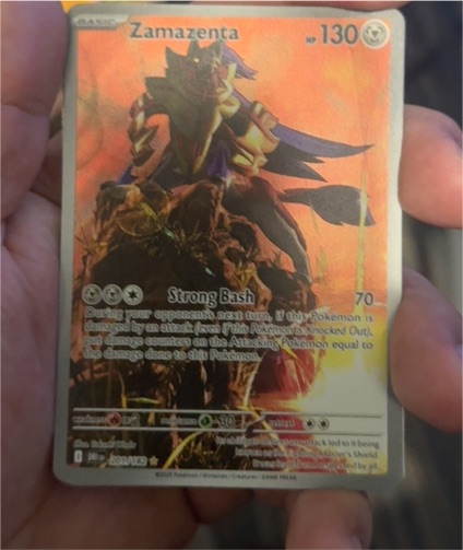 2025 Pokémon TCG SV10: Destined Rivals #201 Zamazenta — front