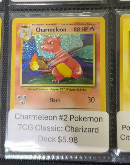 1999 Pokémon Base Set #24 Charmeleon — front