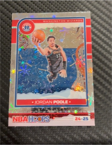 2024-25 Panini NBA Hoops #24 Jordan Poole — front