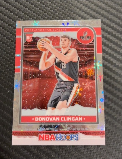 2024-25 Panini NBA Hoops #237 Donovan Clingan — front