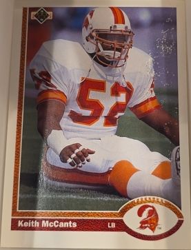 1991 Upper Deck #367 Keith McCants — front
