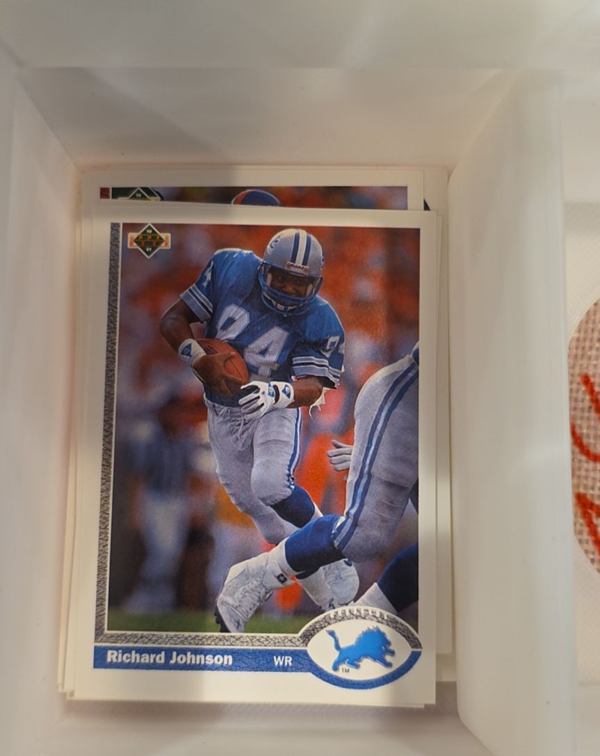 1991 Upper Deck #442 Richard Johnson — front