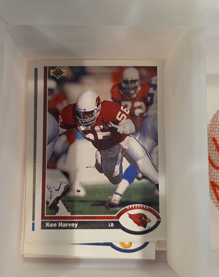 1991 Upper Deck #135 Ken Harvey — front