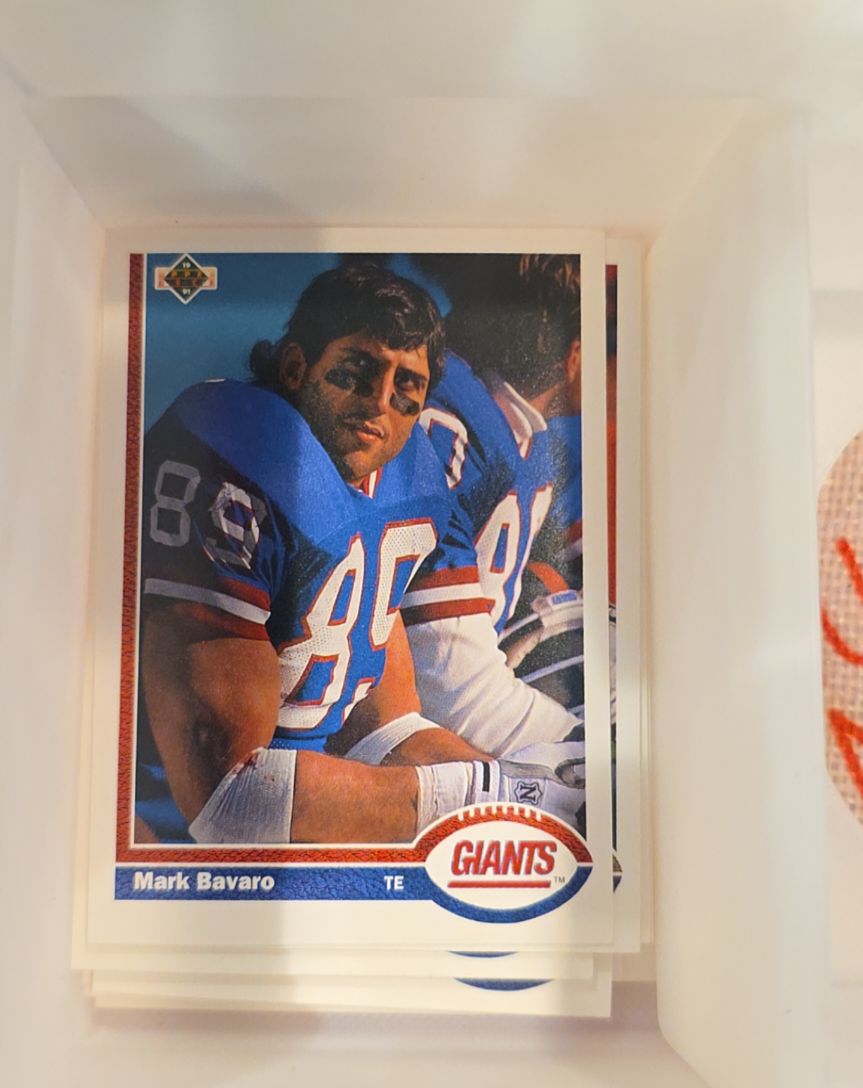 1991 Upper Deck #286 Mark Bavaro — front