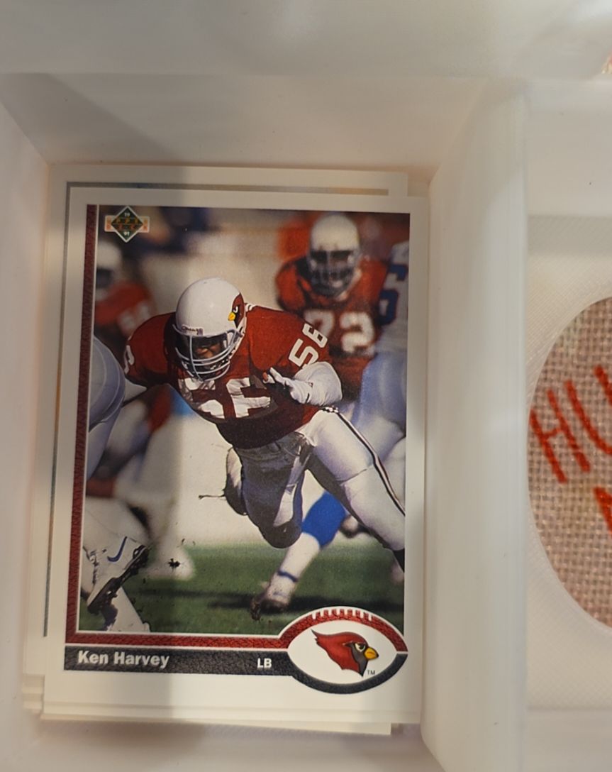 1991 Upper Deck #353 Ken Harvey — front