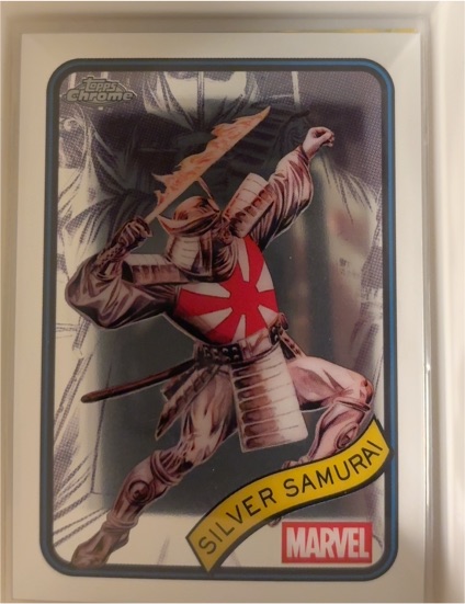 2025 Topps Chrome Marvel #59 Silver Samurai — front