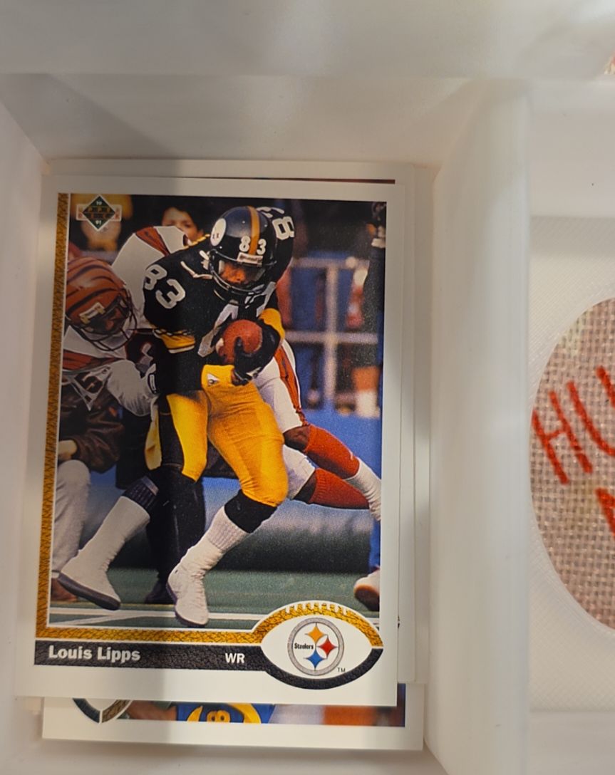 1991 Upper Deck #134 Louis Lipps — front