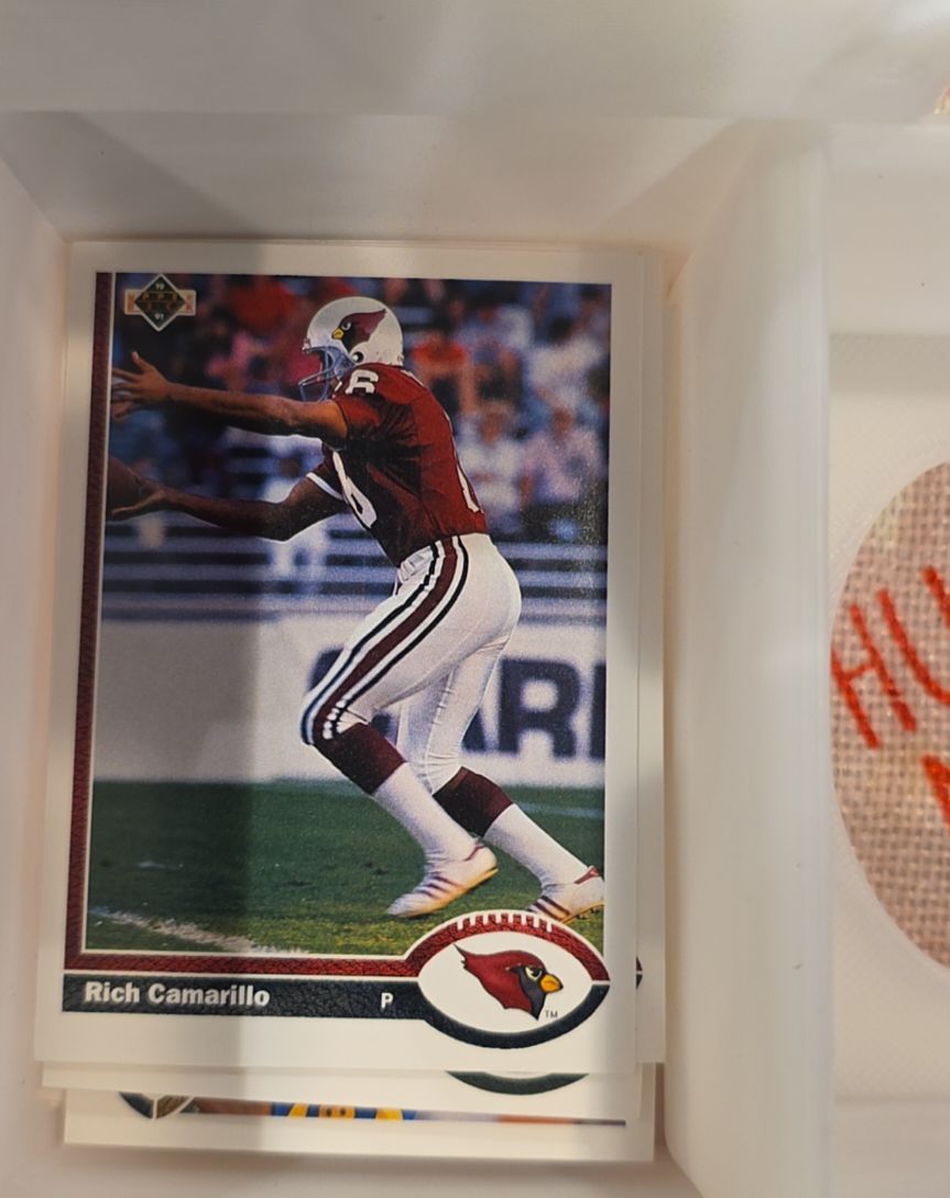 1991 Upper Deck #205 Rich Camarillo — front