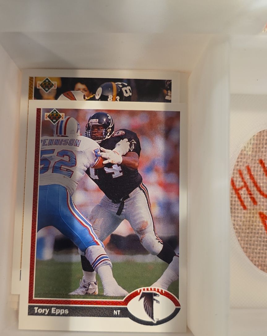 1990 Upper Deck #NT Tory Epps — front