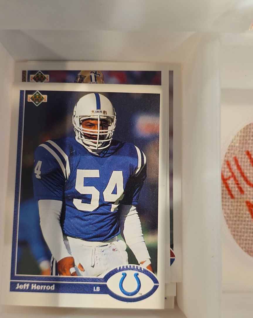 1991 Upper Deck #55 Jeff Herrod — front