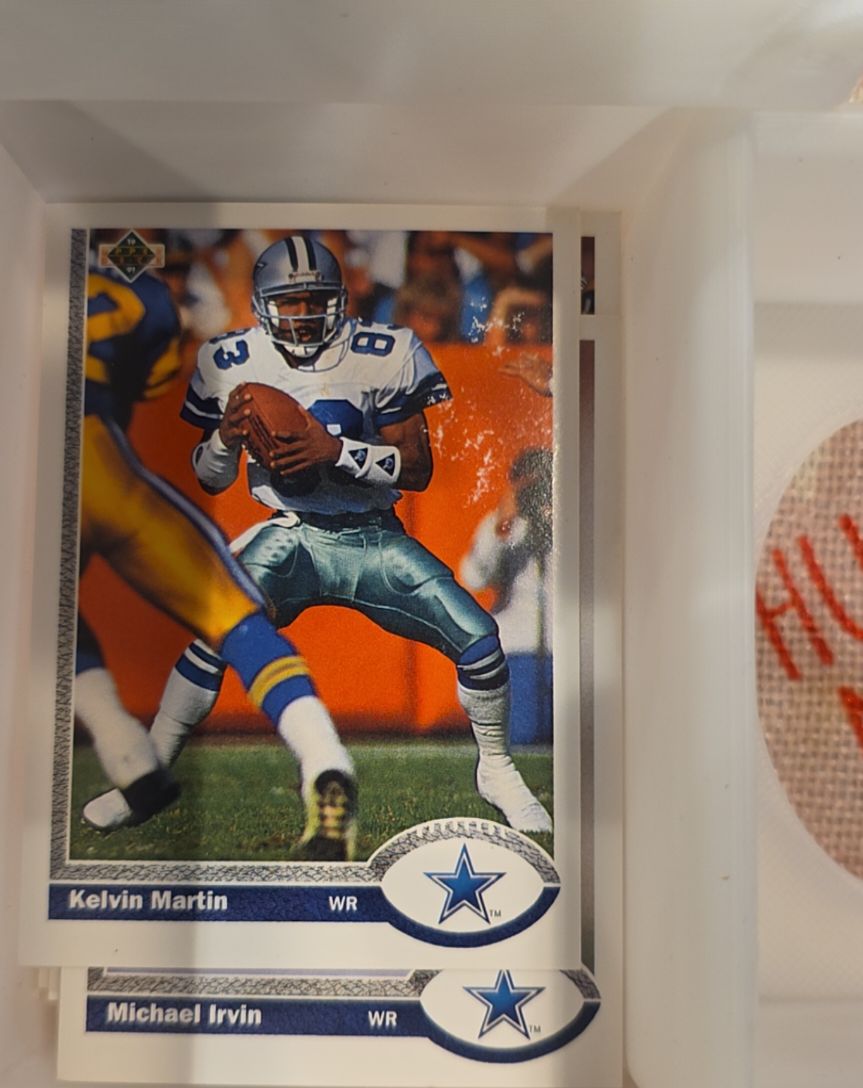 1991 Upper Deck #37 Kelvin Martin — front