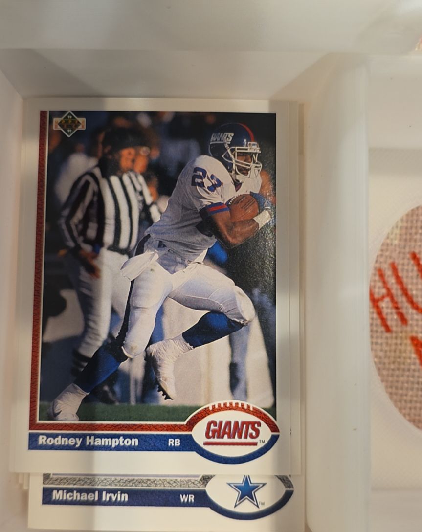 1991 Upper Deck #269 Rodney Hampton — front