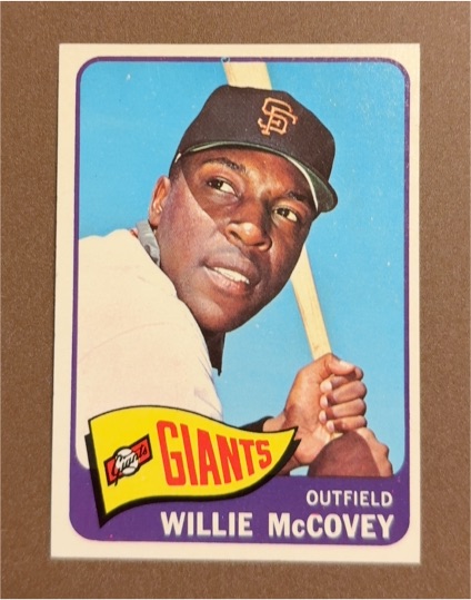 1965 Topps #176 Willie McCovey — front