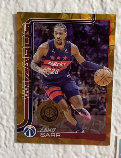 2025-26 Topps #96 Alex Sarr — front