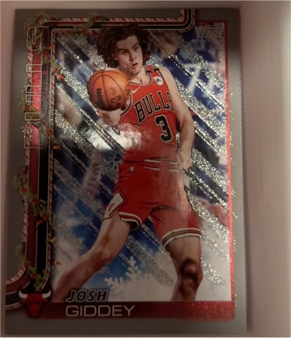 2025-26 Topps Holiday #H28 Josh Giddey — front