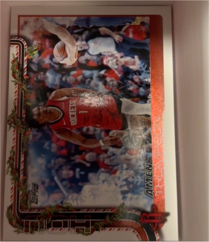 2025-26 Topps Holiday #H141 Amen Thompson — front