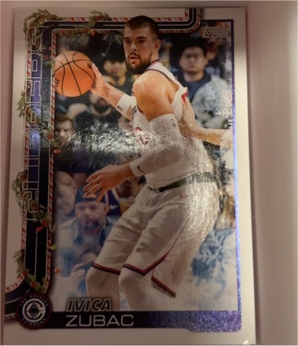 2025-26 Topps Holiday #H115 Ivica Zubac — front