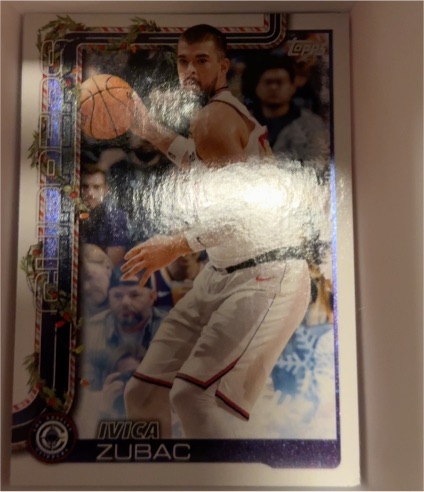 2025-26 Topps Holiday #H115 Ivica Zubac — front