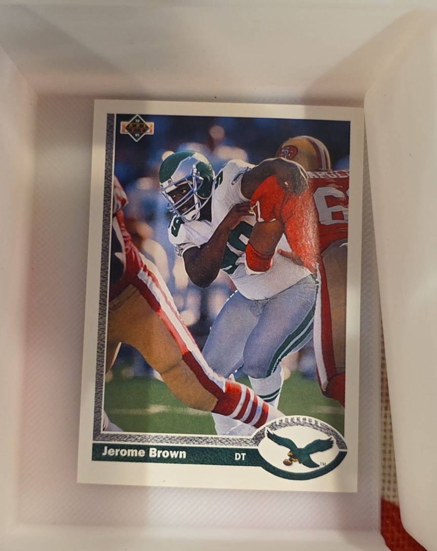 1991 Upper Deck #317 Jerome Brown — front
