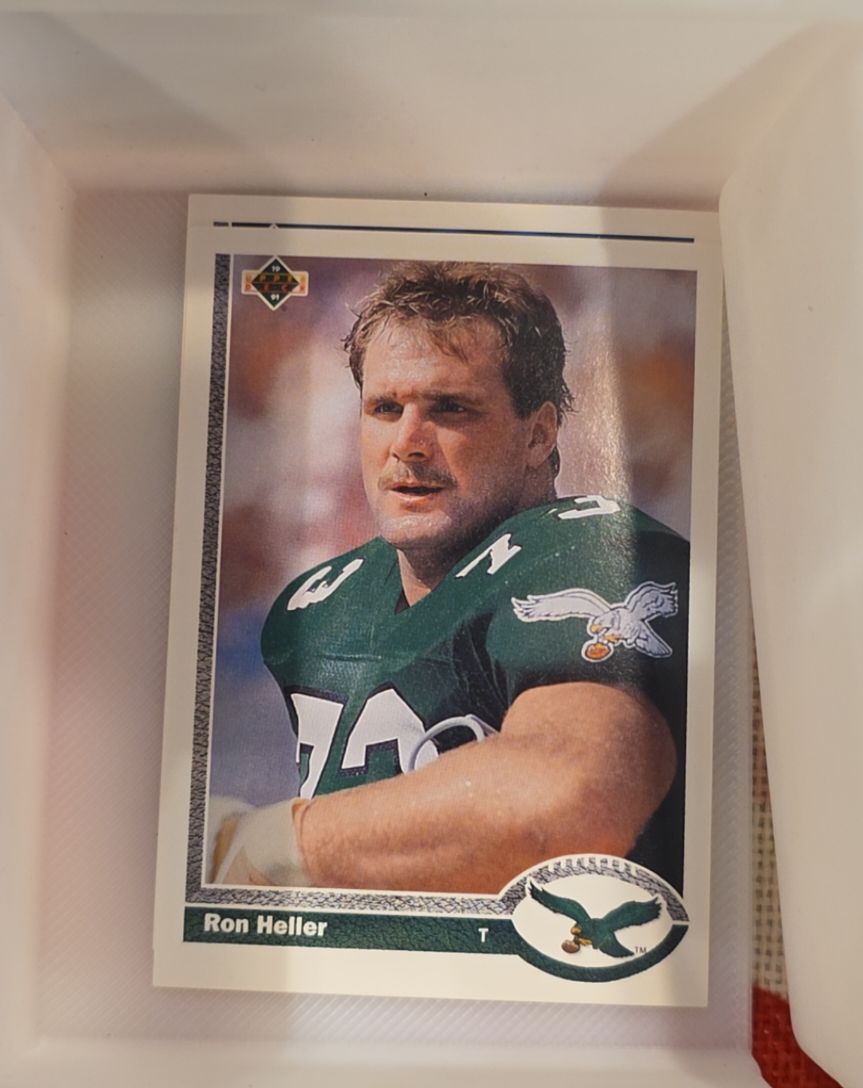 1991 Upper Deck #319 Ron Heller — front