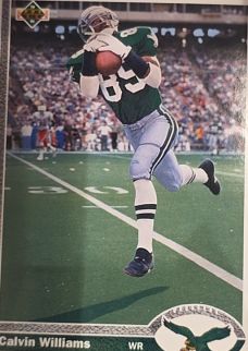 1991 Upper Deck #254 Calvin Williams — front