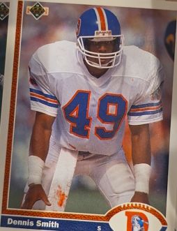 1991 Upper Deck #498 Dennis Smith — front