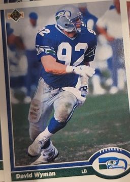 1991 Upper Deck #340 David Wyman — front