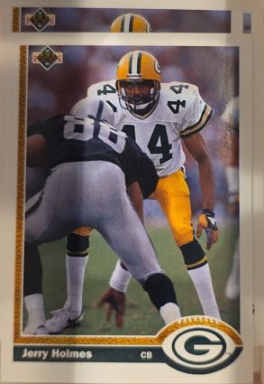 1991 Upper Deck #378 Jerry Holmes — front