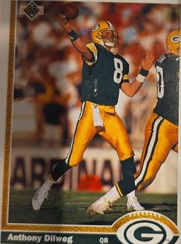 1991 Upper Deck #214 Anthony Dilweg — front