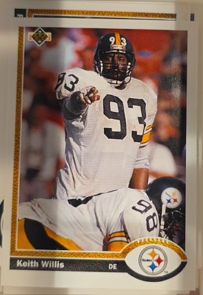 1991 Upper Deck #413 Keith Willis — front